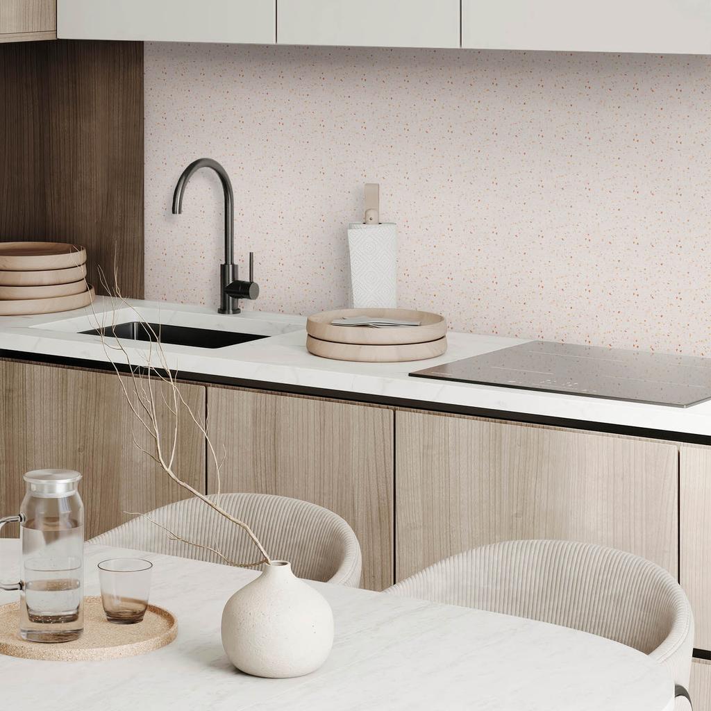 Kafelki Winylowe Z Wzorem Do Salonu Samoprzylepne Abstrakcyjny Wzór Terrazzo 10X40X20 Cm