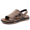 Fashion Summer New Designer Men's Sandals Solid Color Driving Sports Beach Shoes Male Dual-use Fashion Casual Slipper Shoes Man