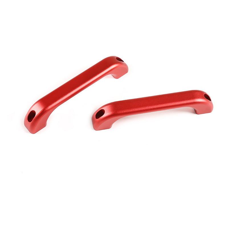 Украшение ручки передней стойки автомобиля из алюминиевого сплава для салона автомобиля подходит для Land Rover Defender 90 110 2004-2018 авто