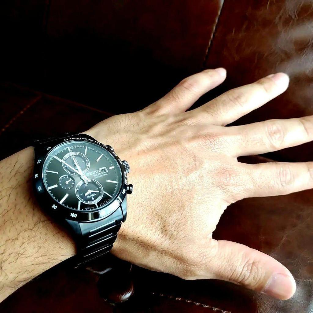 [Б/У] Часы SEIKO Solar Chronograph