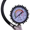 Vehicle Tire Pressure Monitoring Kit Dial Meter Inflator Pump for Exterior Care and Repair Tasks
