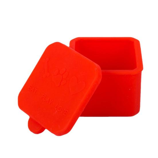 Ланч-бокс Контейнеры для заправки для салата Многоразовые герметичные контейнеры без BPA с крышкой Силиконовые контейнеры, пригодные для использования в микроволновой печи