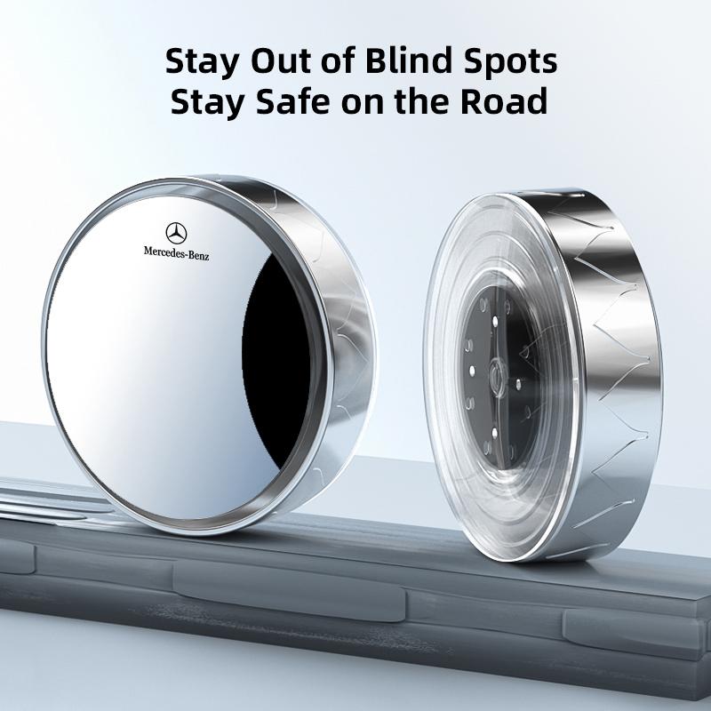 TGM3 360 °Adjustable Car Suction Cup Blind Spot Mirror Auto Sticker Decal For Mercedes Benz Smart W205 C300 W203 W206 W108 W124 W126