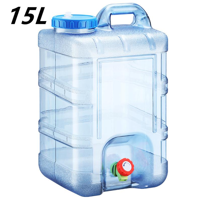 3/5/10/15л контейнер для воды с краном уличное ведро для воды большая емкость резервуары для хранения воды ведро для питья для кемпинга вода для кемпинга