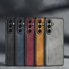 Роскошный силиконовый чехол из ПУ-кожи с овчиной для Samsung Galaxy A37 A57, мягкая защитная подставка, задняя крышка для Samsung Galaxy A57