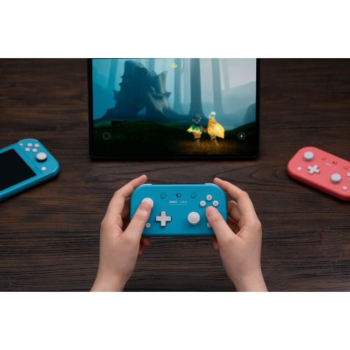8BitDo Lite 2 Bluetooth Gamepad for Switch, Switch Lite, Android, Raspberry Pi (Turquoise)