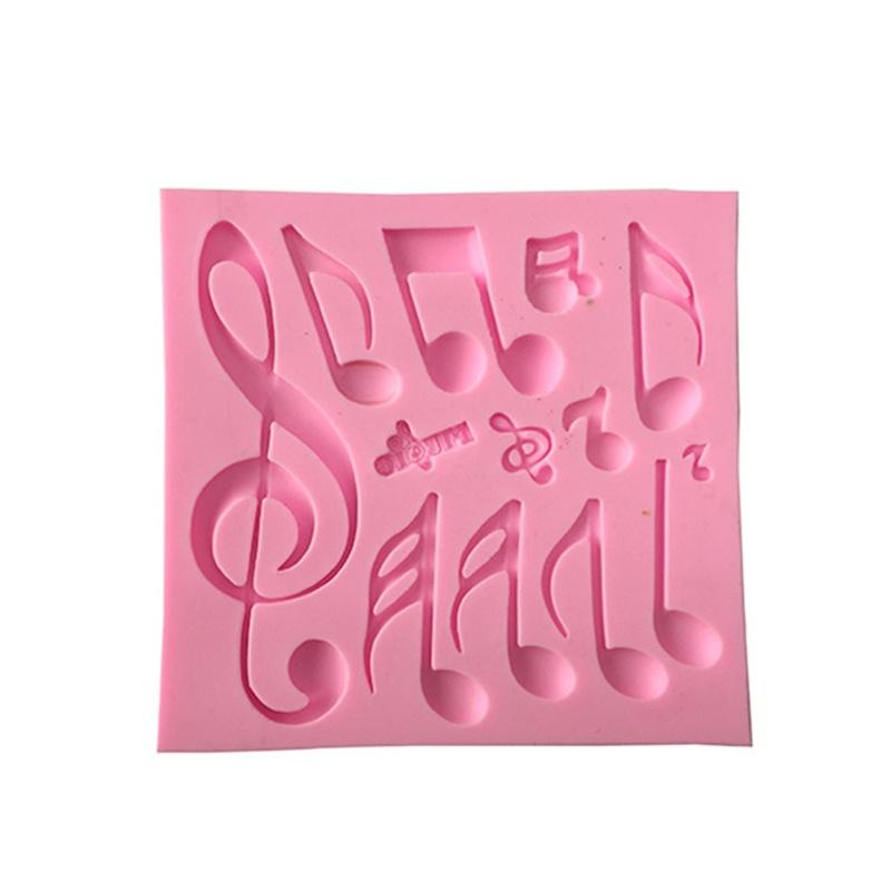 Music Note Shape Silicone Cake Mold, Bakeware Mold for Chocolate