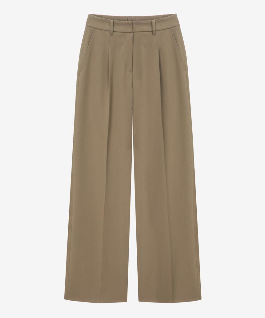 MIND BRIDGE WOMEN [W] Do Good_Single-Pleat Wide Slacks - 2 Colors Mypt6213