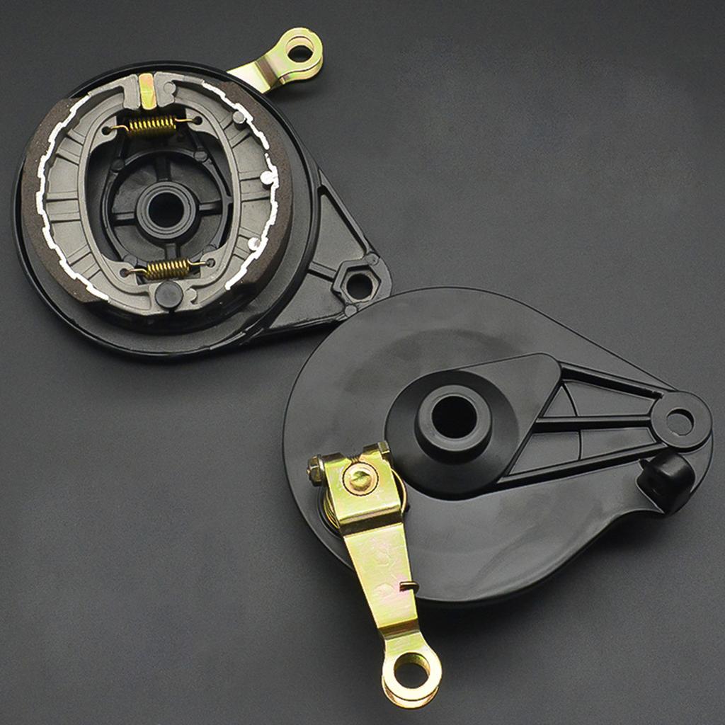 Модернизированная передняя задняя барабанная тормозная колодка мотоцикла барабанная ступица в сборе для электромобилей простая установка прочная