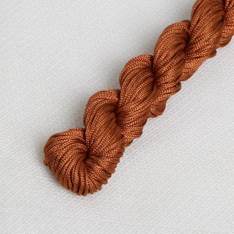 24 м DIY веревка нейлоновый шнур нить китайский узел макраме браслет плетеная веревка вязать бисер для DIY ожерелье