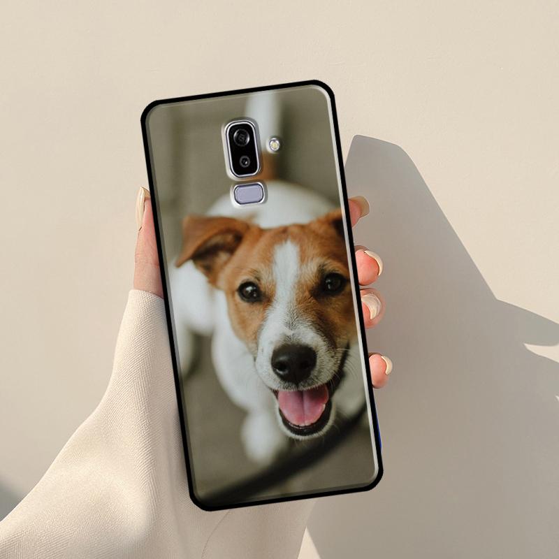 Чехол для Samsung Galaxy J4 J6 Plus 2018 A6 A7 A8 A9 J8 J1 2016 A3 A5 J3 J7 J5 2017 с изображением собаки породы Джек-Рассел-терьер