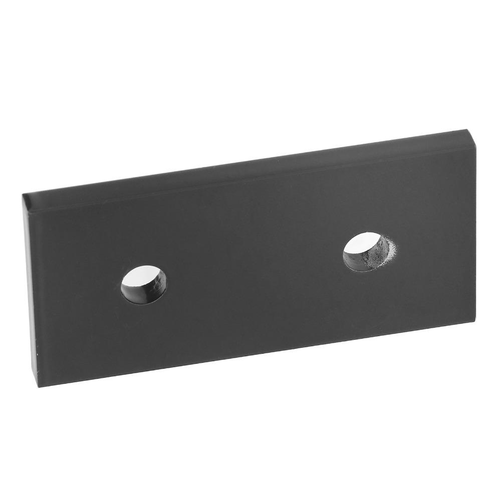 2pcs Durable Aluminum Alloy Joint Board Aluminum Alloy Connecting Plate Industrial Frame Assembly