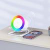 Recci RSK-W28 Wireless Charger Bluetooth Speaker with RGB Ambient Light CN plug (adapter included)