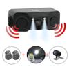 Автомобильные аксессуары Светодиодный светильник высокой четкости Водонепроницаемая камера заднего вида постоянного тока 12 В Реверсивный радар-датчик-детектор Универсальный 3 в 1 Мини-сигнализация ночного видения