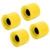 PUENTE 4pcs 60x45mm Skateboard Wheels 78A Longboard Cruiser Wheels Replacement PartsYellow