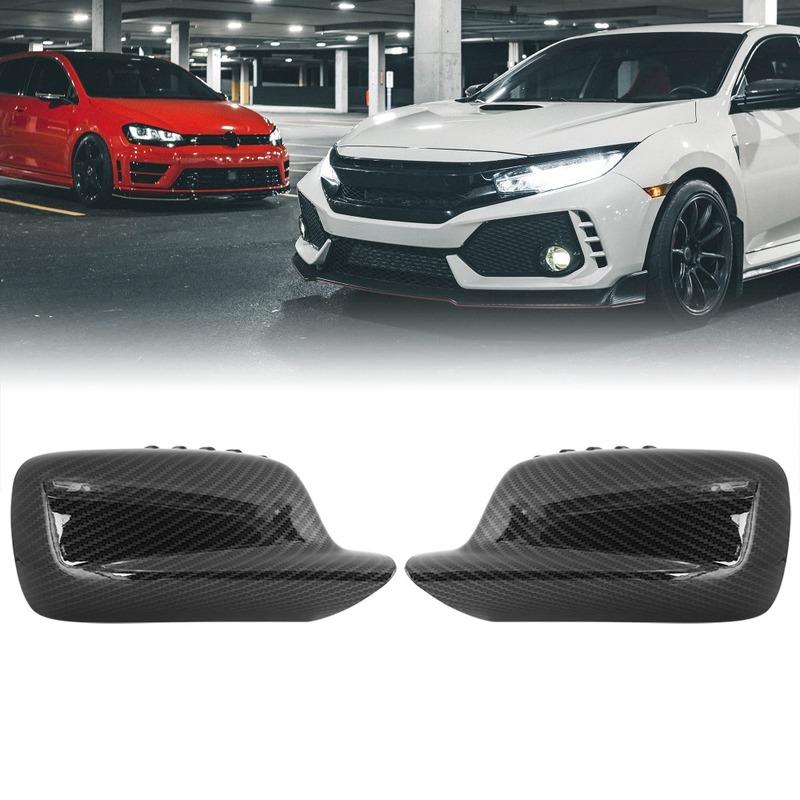 For 1999-2008 BMW E65 E66 E67 E46 Coupe E46 Cabrio 1Pair Car Rearview Mirror Covers Trim Caps 51167074235 51167074236