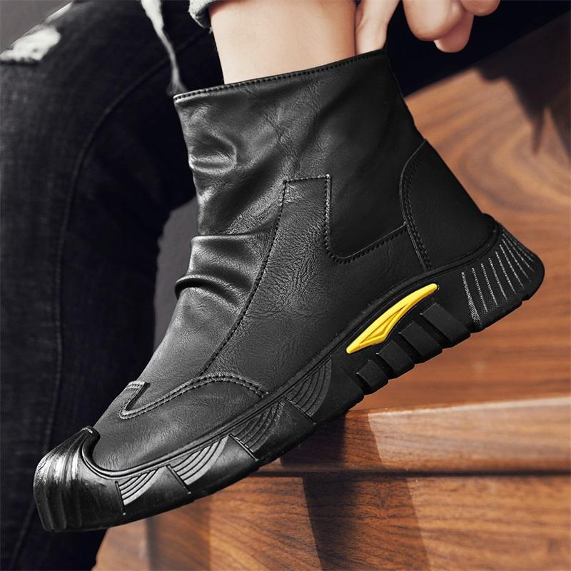 Labor Insurance Men's Shoes, Waterproof and Non-slip In Autumn and Winter, Light for Work On Construction Sites, Men's Work Shoes, Sports Shoes