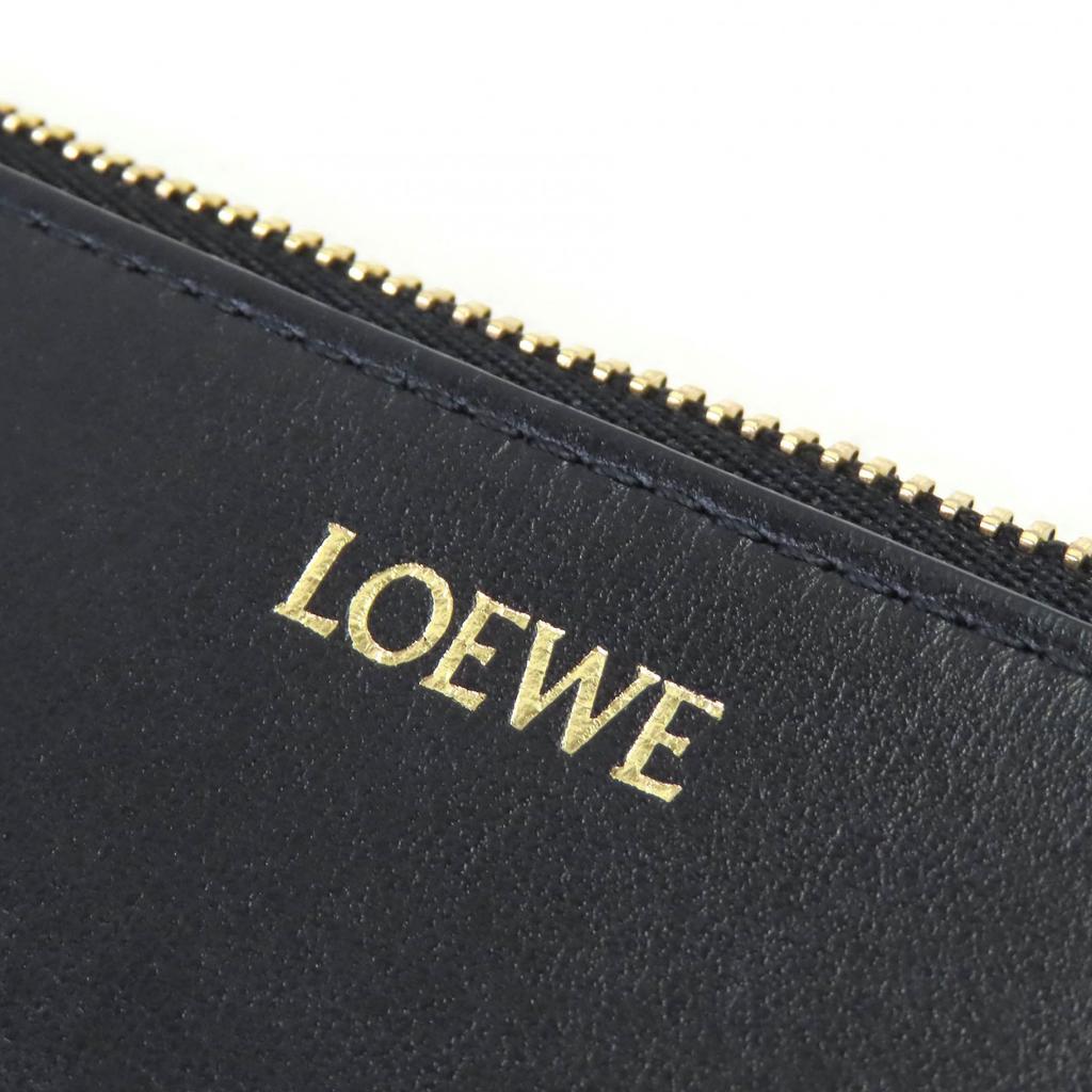 Loewe Pouch PUZZLE FOLD POUCH Puzzle Fold Pouch Shiny Nappa Calf C510PT1X01 Used
