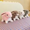 Adorable Plush Rabbit Toy Soft Stuffed Bunny Doll For Kids With Realistic Features