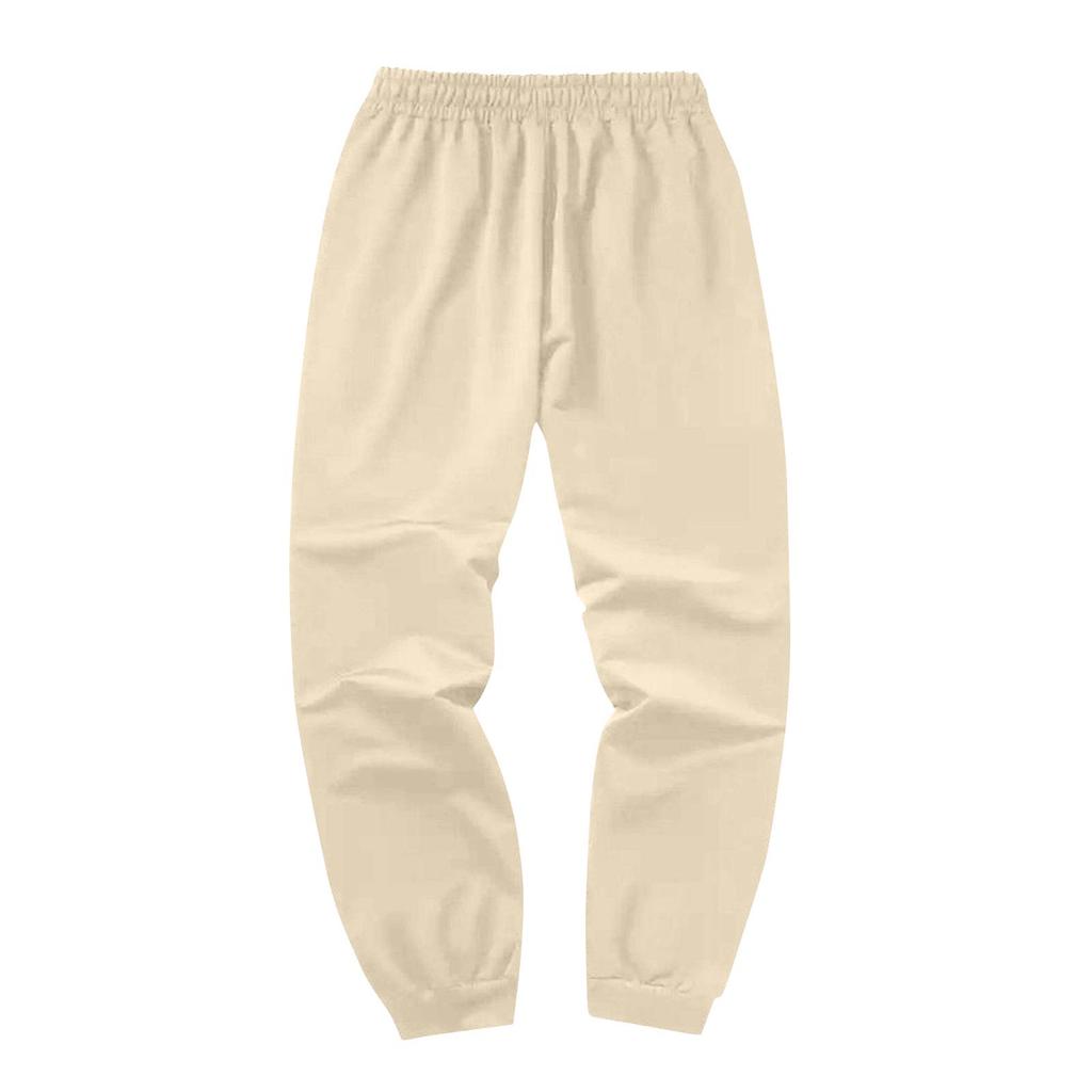 Мужской худи с принтом и спортивные штаны, повседневный спортивный костюм