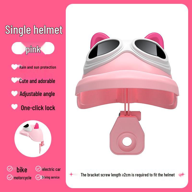 Противоударный Дождезащитный Держатель для Телефона для Электромобилей, Мотоциклов и Шлемов для Доставки с Солнцезащитным Козырьком и Поддержкой Навигации.