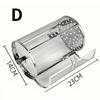 Cylindrical Roasting Rack Automatic Mesh BBQ Tool Durable Rotating Grill  Air Fryer Accessories