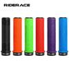 1Pair Mountain Bike Handlebar Grips Anti-Skid Soft Comfortable Lockable Bicycle Grips TPR Rubber Ergonomic Cycling Accessories