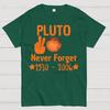 Pluto Never Forget 1930-2006 Cotton Summer Casual Cool Loose T-Shirt