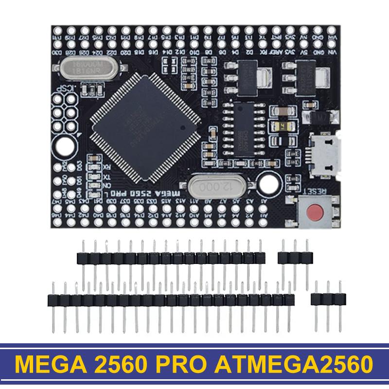 MEGA 2560 PRO Embed CH340G TZT ATMEGA2560-16AU С штыревыми разъемами Совместимый с Arduino Mega2560