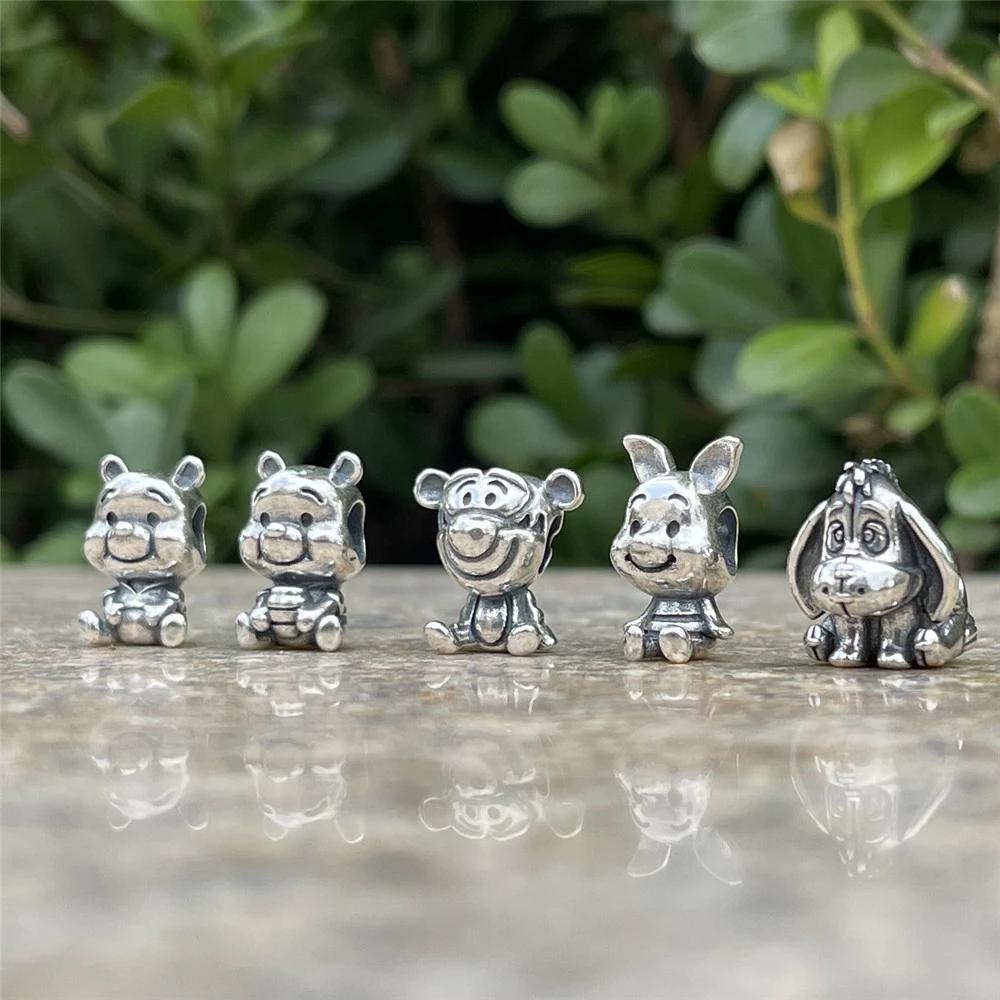 Новая серия медных милых мультяшных подвесок Vinnie Hello Kitty для DIY браслетов-цепочек, подходит для оригинальных браслетов-подвесок для женщин и девочек