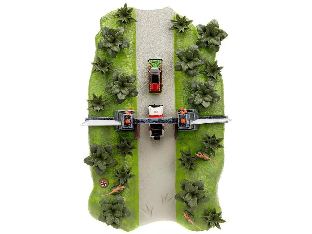JADA TOYS Nano Scene Юрский парк диорама Jeep Explorer NANO 34244 Wrangler/Ford [Предмет]