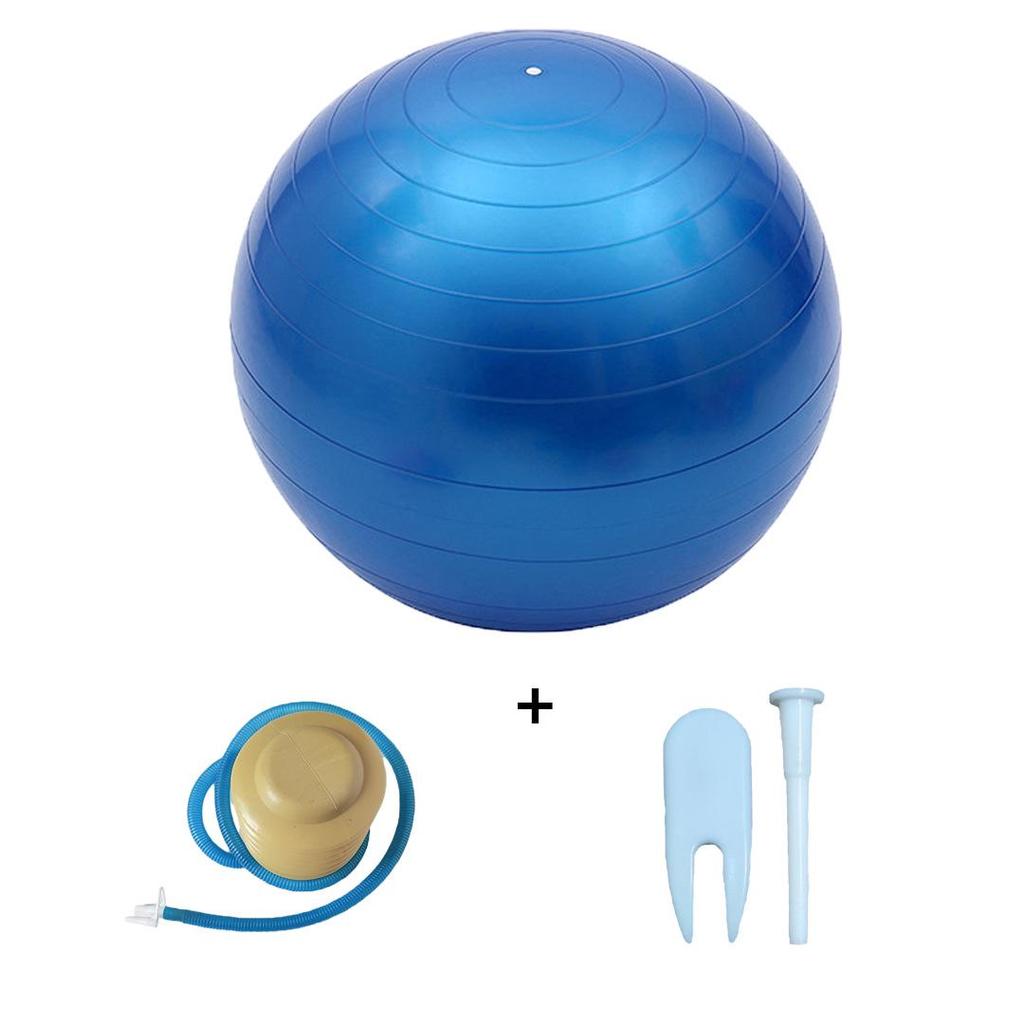 Durable Anti-Burst PVC Yoga Ball for Exercise, Balance & Pilates