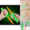 Ночное свечение Морковь Гравитация 3d Креативная Очень большая Игрушка-бабочка для снятия стресса