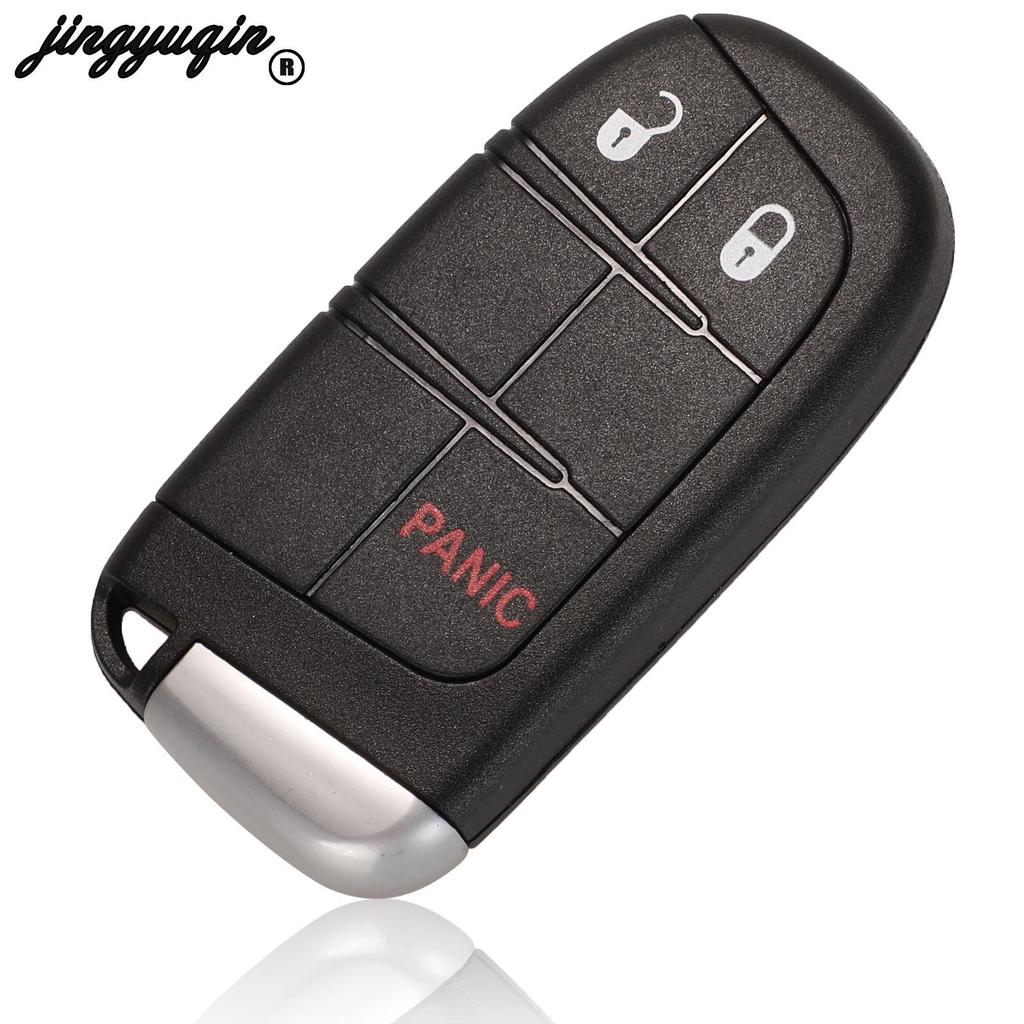 Jingyuqin Для Jeep Grand Cherokee Dodge Ram 1500 Journey Charger Dart Challenger Durango Chrysler 300 Корпус Пульта Дистанционного Ключа 2/3/4/5 Кнопок