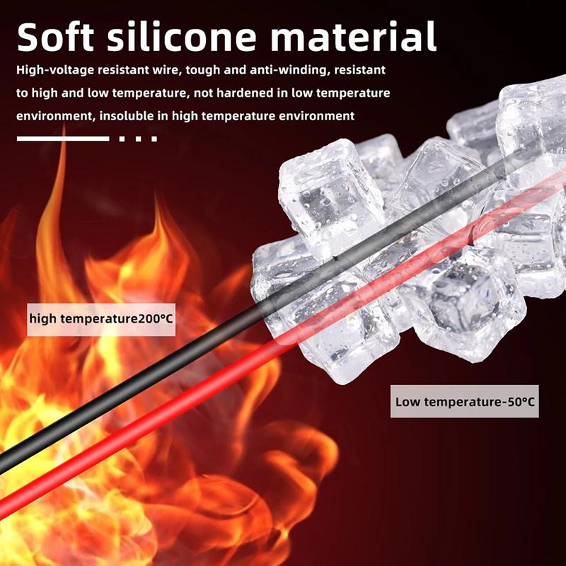 Силиконовый испытательный провод, высокоточный измерительный мультиметр, зонд, штифт, ручка