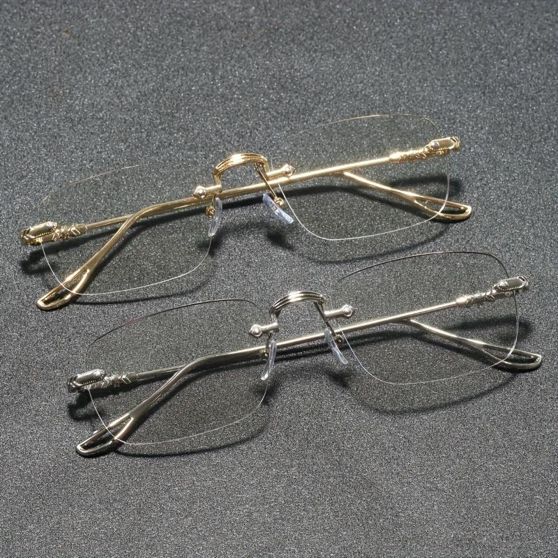 Мужские и женские светочувствительные очки с изменением цвета и фильтрацией синего света, подходящие для мобильных телефонов и компьютеров