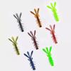 20Pcs Soft Lure Floating Shrimp Fishing Bait Rig Wobblers for Pike Trout Shrimp Swimbait Lure Jig with Fish Attractant