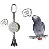 Parrot Toys to Teaching Training Bird Talking Coach Interactive Recording Playback Retell Electronic Voice Chewing Tearing  Bell