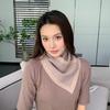 Womens Warm Lightweight Knitted Scarf Outdoor Travel Winter Fashion Accessory Stylish Neck Wrap
