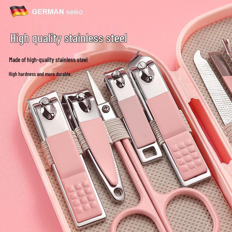 Nail Clipper Set: Manicure Kit with Scissors, Ear Spoon, and Dead Skin Remover