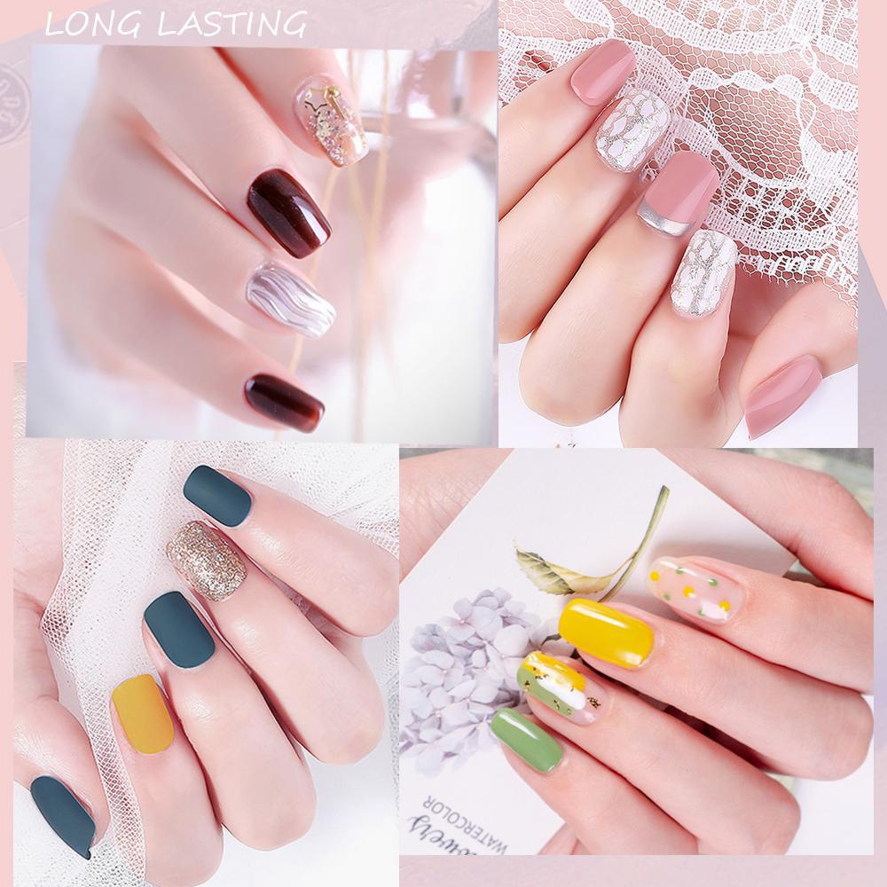 PHOENIXY 8 мл 12 шт. маникюрный полуперманентный блестящий гель-лак для ногтей долговечный верхний базовый гель для замачивания гель УФ-светодиодный лак модный блестящий дизайн ногтей