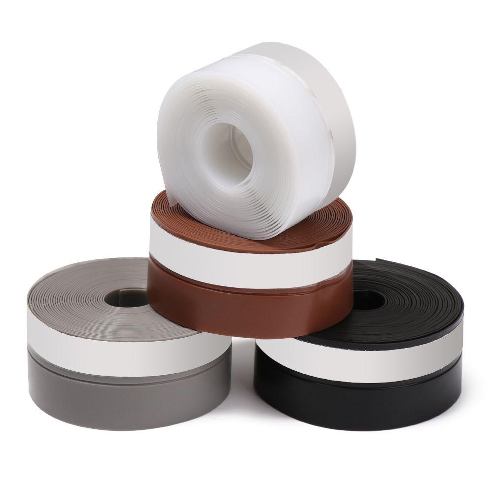 1m/3m/5m Home Decor Wind Proof Tape Door Window Wall Sticker Moldproof Silicone Rubber Sealing Strip