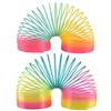 Large Rainbow Magic Springs Circle Toys Children Birthday Party Favors Giveaway Gifts Souvenir Kindergarten Guest Pinata Fillers