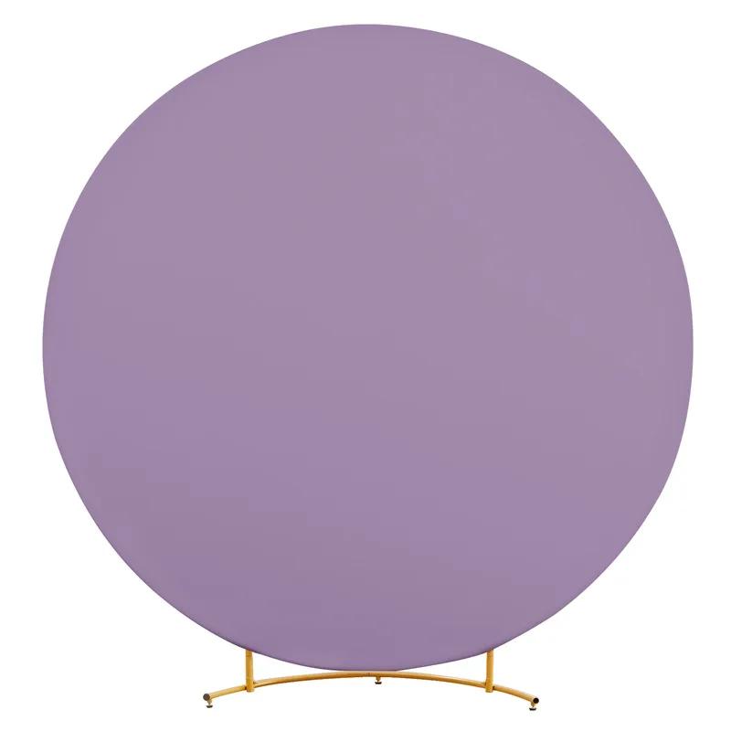 Круглый фон для фотосъемки шампанского, тканевый чехол для детского душа, дня рождения, свадьбы, декора, фотофон, тканевый круглый фон