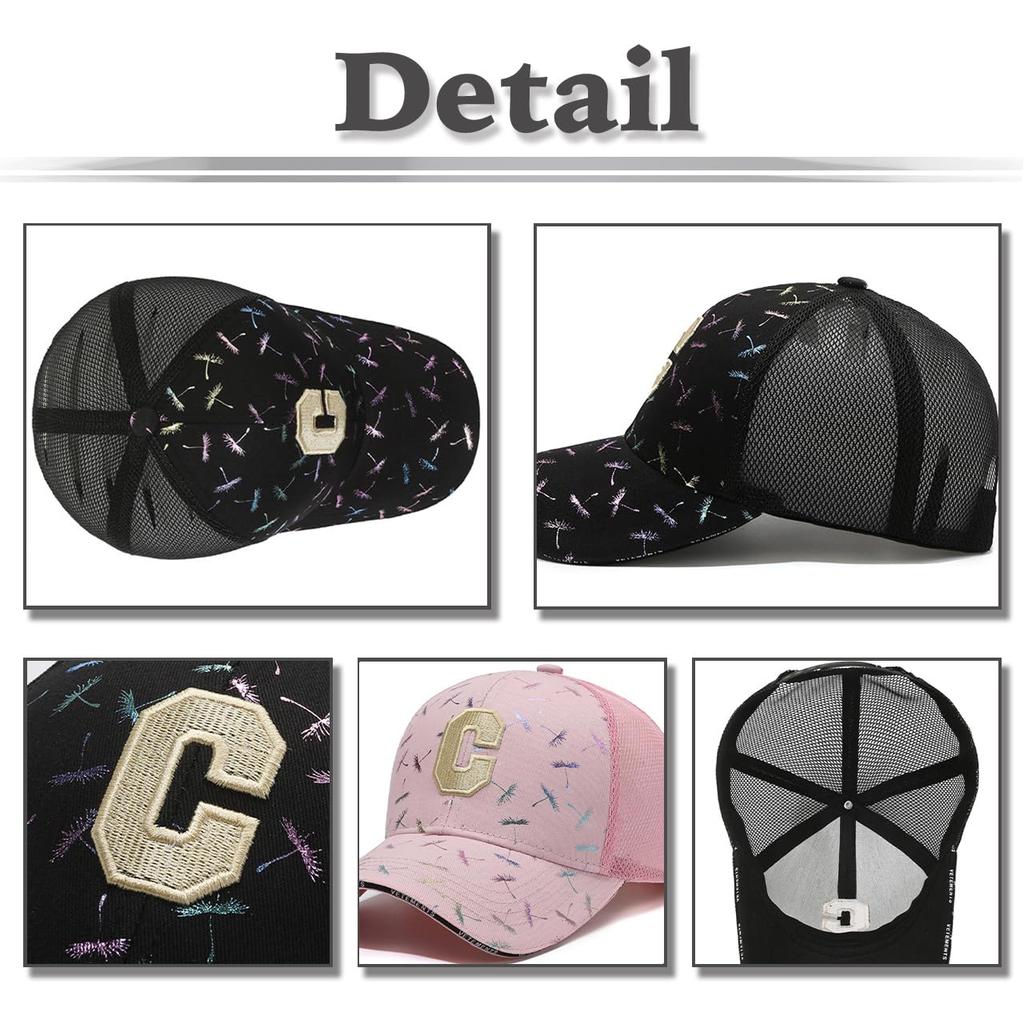 Кепка C Logo Mesh Casual CZA025 [Белый Клык], Дизайн, Стильная, Спортивная, Мужская, Женская, (белый)