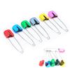 100pcs Assorted Color Safety Pins Stainless Steel Cloth Diaper Pins Diaper Pins  For Tag Fastening