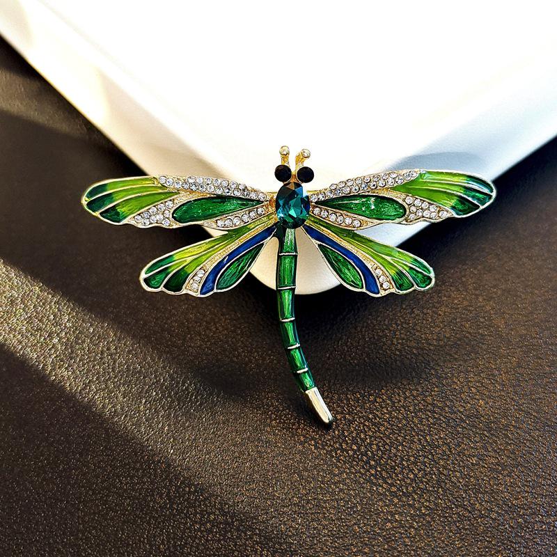 Элегантная китайская ретро эмалевая брошь Феникс и Бабочка для женщин
