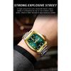 BINBOND B400 Top Brand Quartz Waterproof Watches For Men Luxury Diamond Dial Elegant Stainless Steel Luminous Business Men Watch