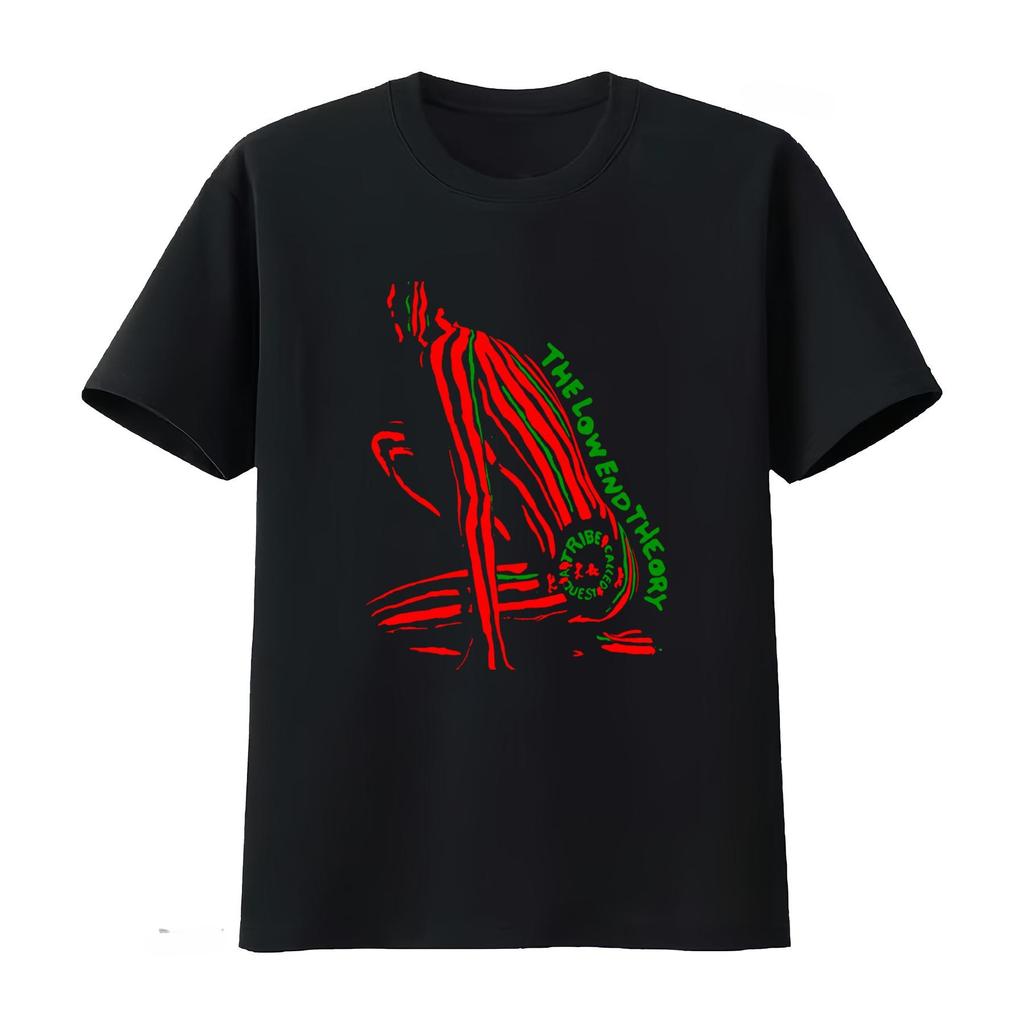 A Tribe Called Quest The Low End Theory Печатная футболка на День Рождения Рождество Винтажная Повседневная Стильная Мужская Женская 2026 Лето Футболка...
