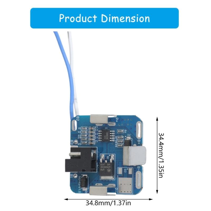 4S 16.8V Литиевая батарея Электродрель Электроинструмент Защитная плата Защитная плата Переразряд Короткое замыкание